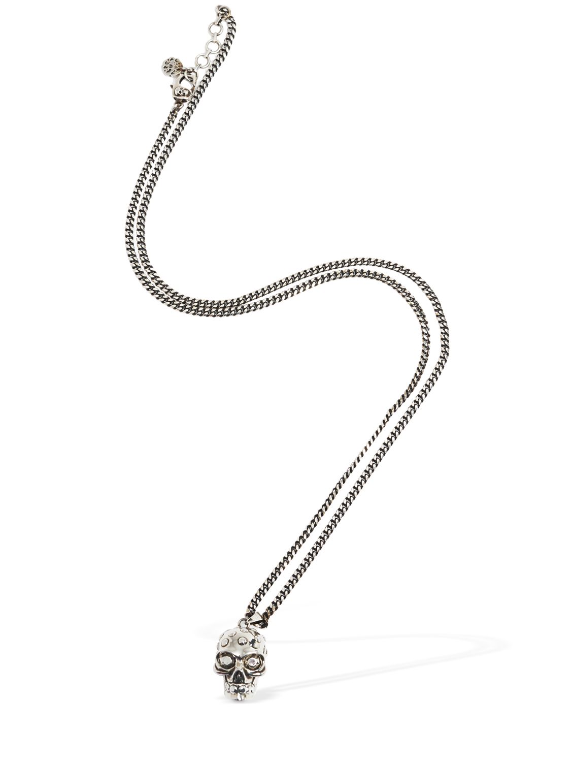 Alexander Mcqueen Skull & Chain Necklace