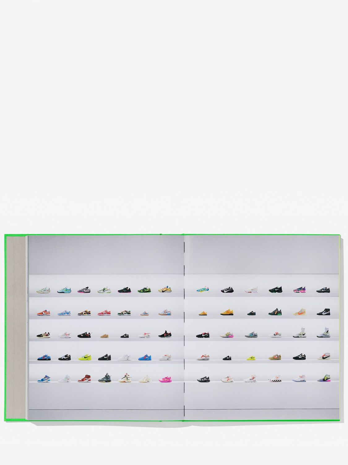 Taschen Virgil Abloh. Nike. Icons Hardcover Book In Green