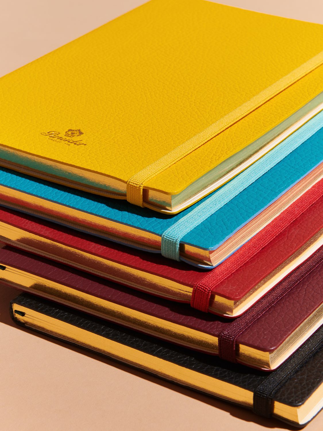 Pineider Pop Notebook In Red
