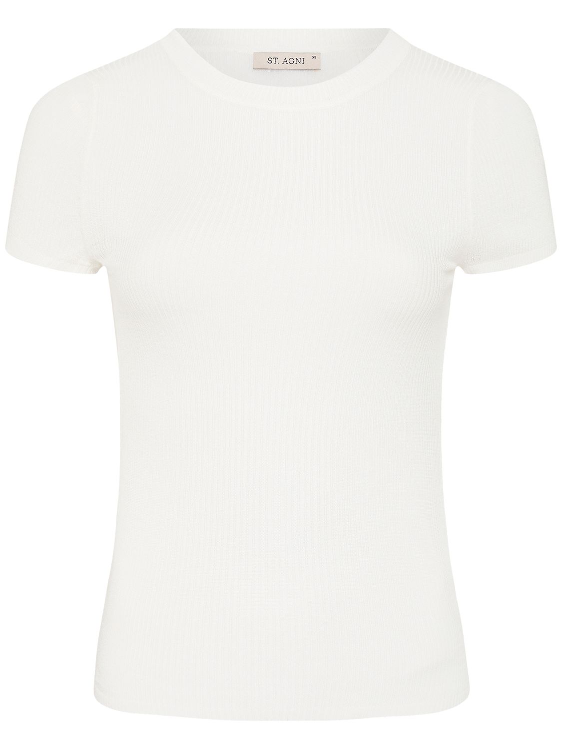 t-shirt en maille de tencel seconde peau