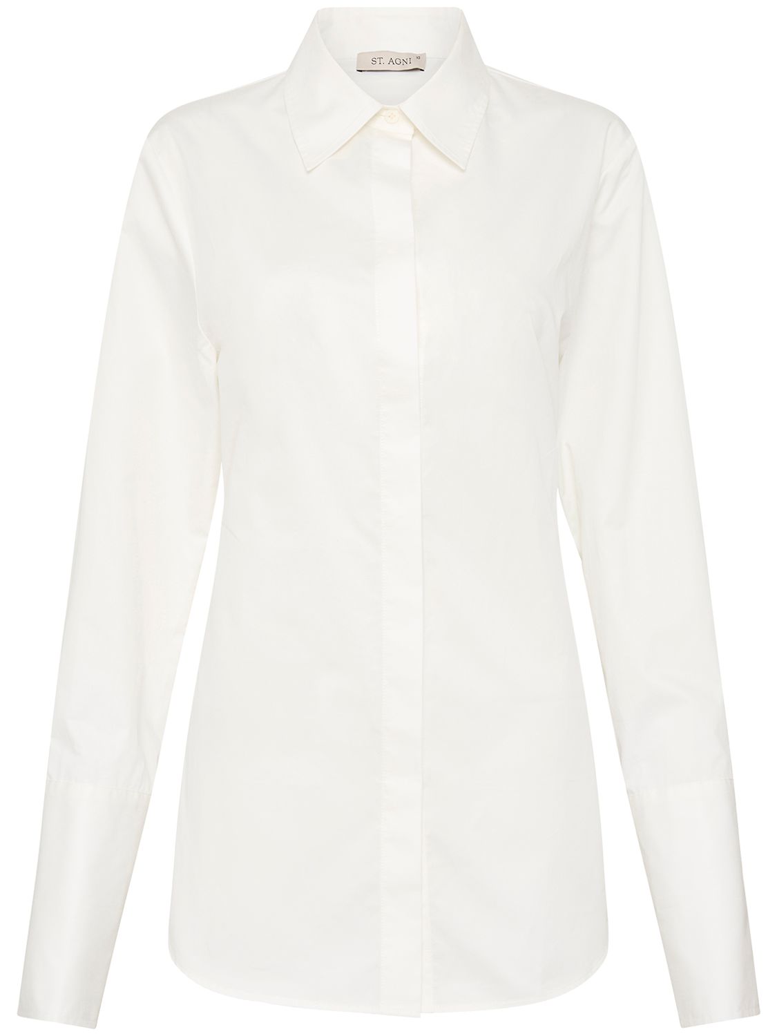 Chemise En Popeline De Coton Dos Nu - ST.AGNI - Modalova