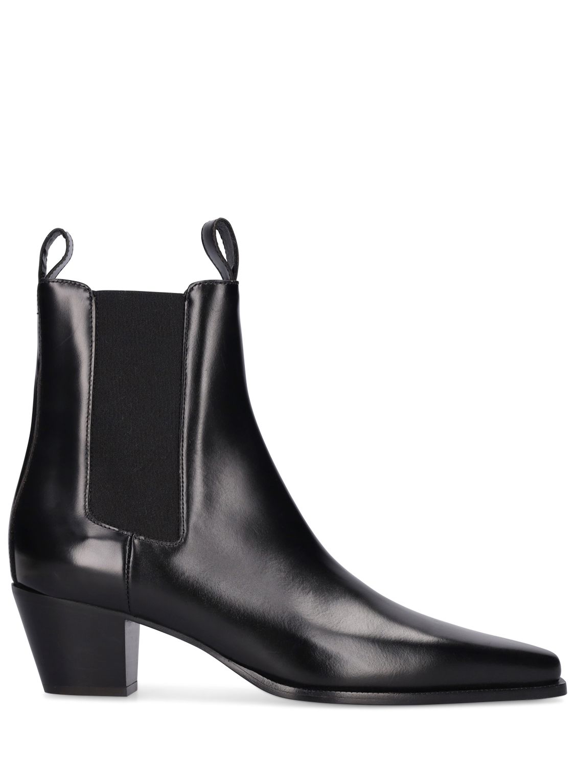 50mm The City Leather Ankle Boots