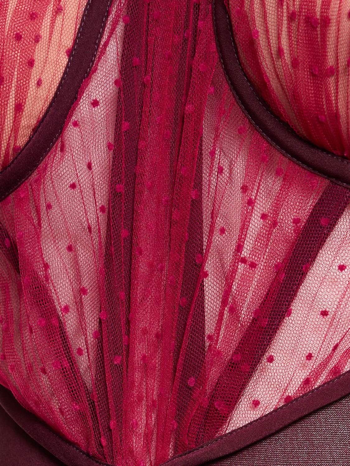 Shop Nensi Dojaka Lvr Exclusive Tulle & Georgette Gown In Multicolor