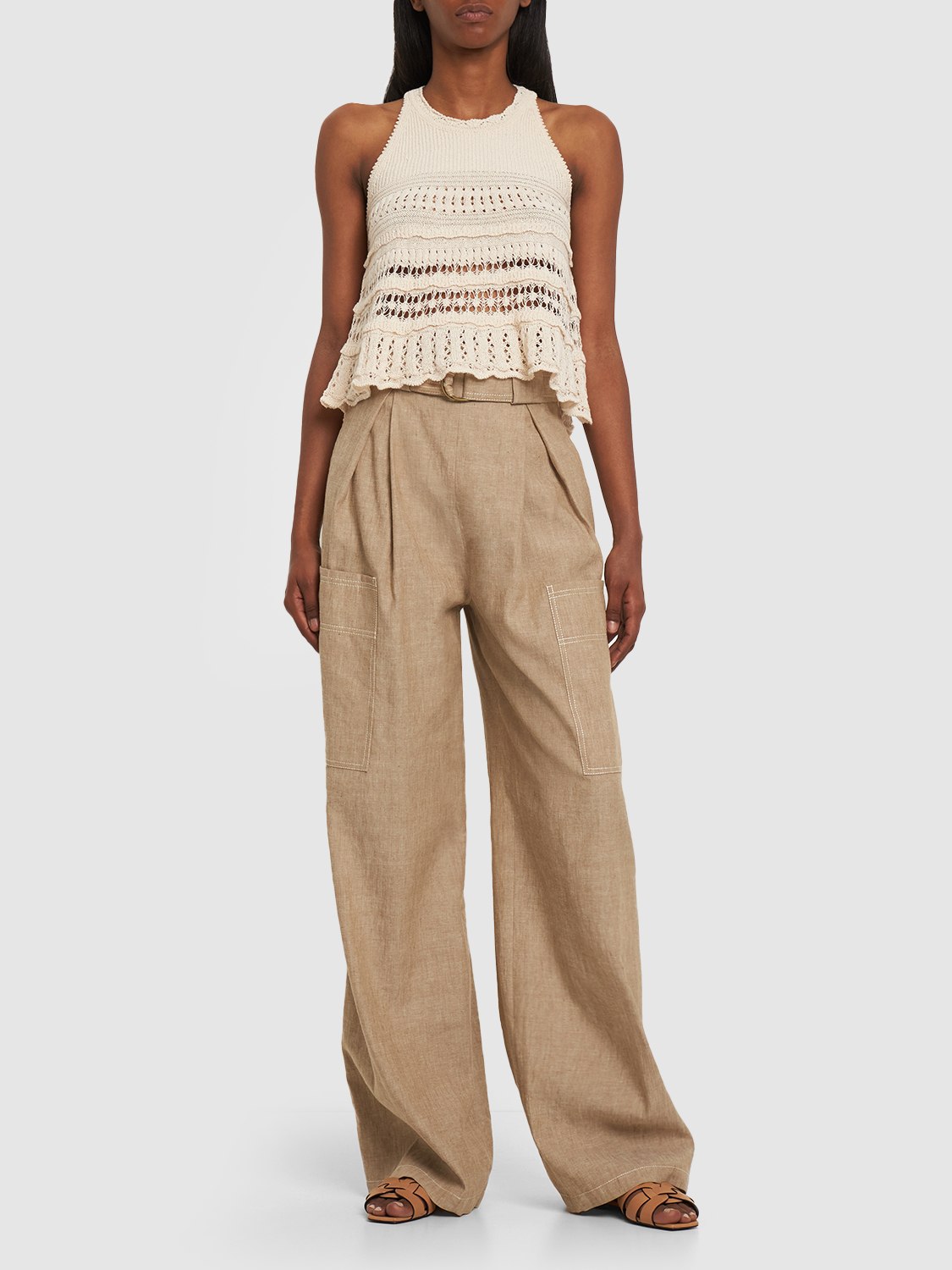 Fico Crochet Cotton Top