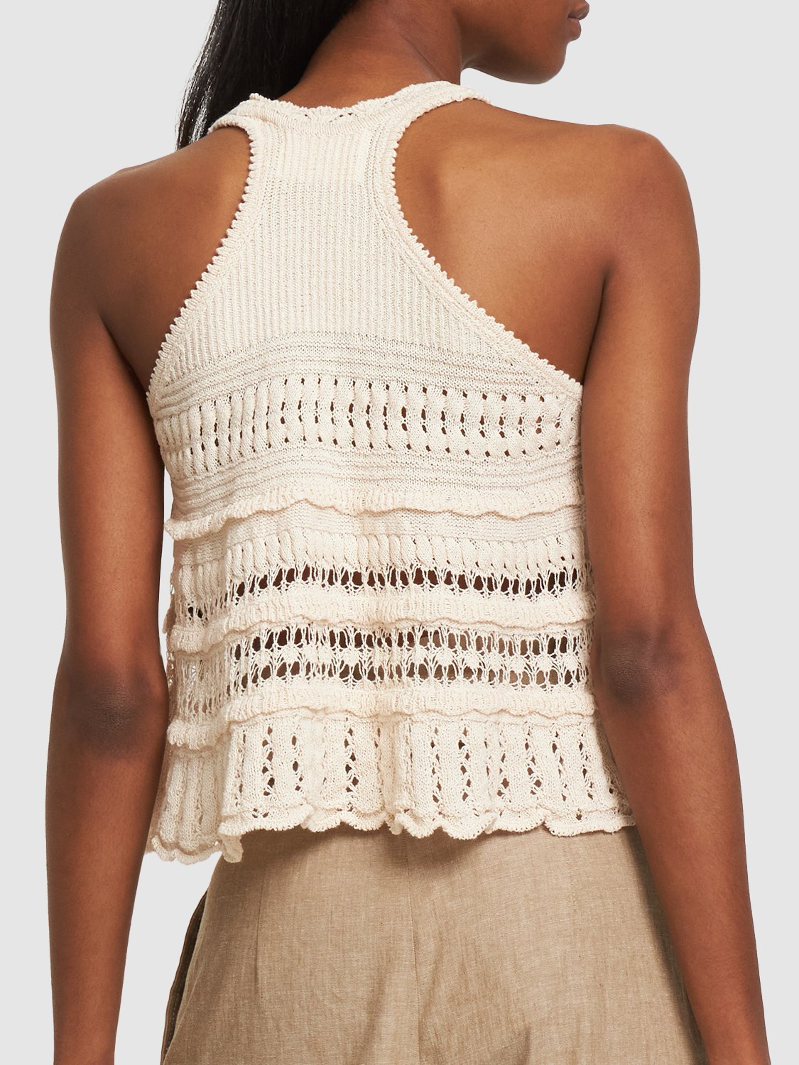 Fico Crochet Cotton Top