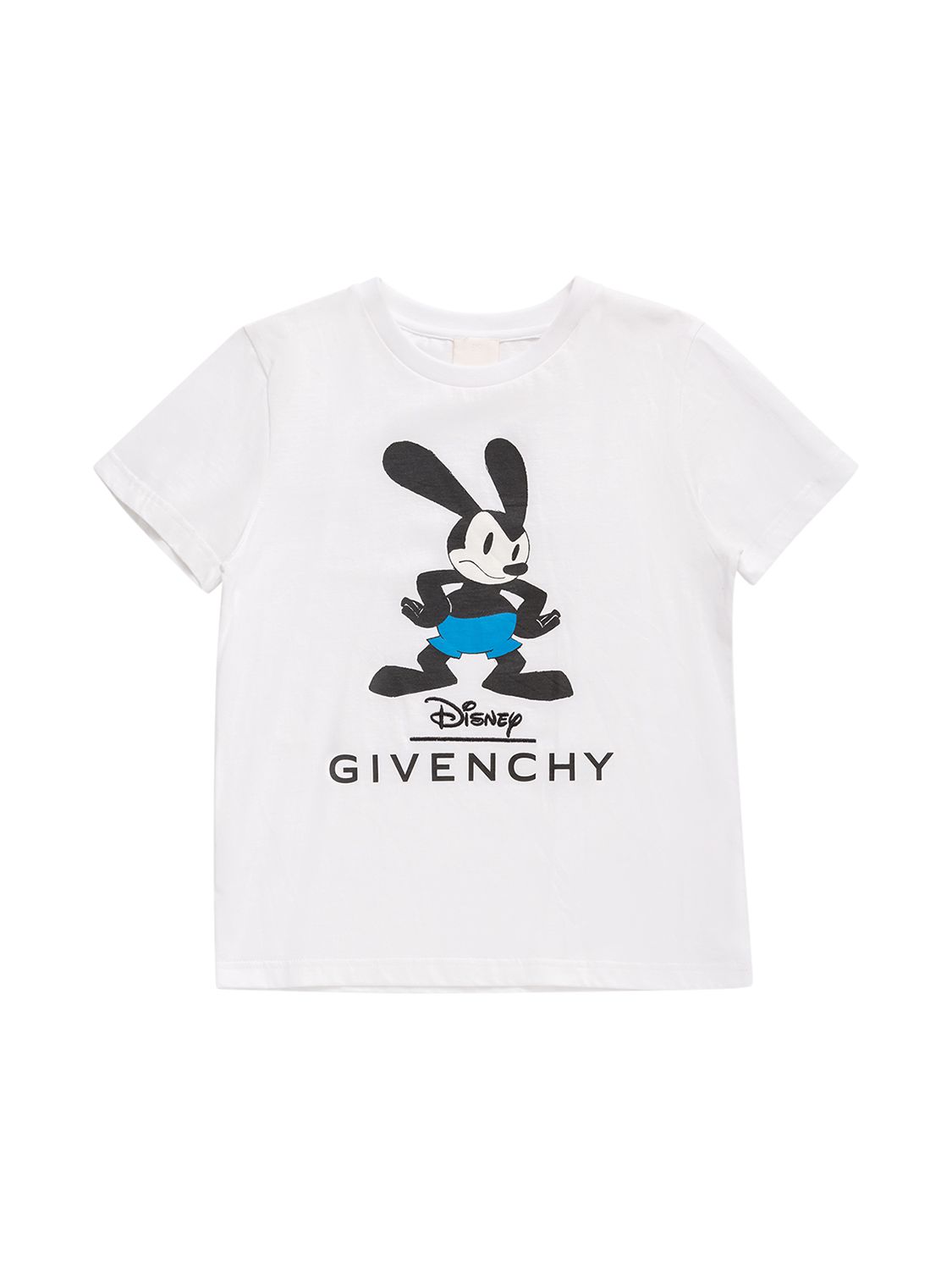 Givenchy Disney印花有机棉t恤 In White