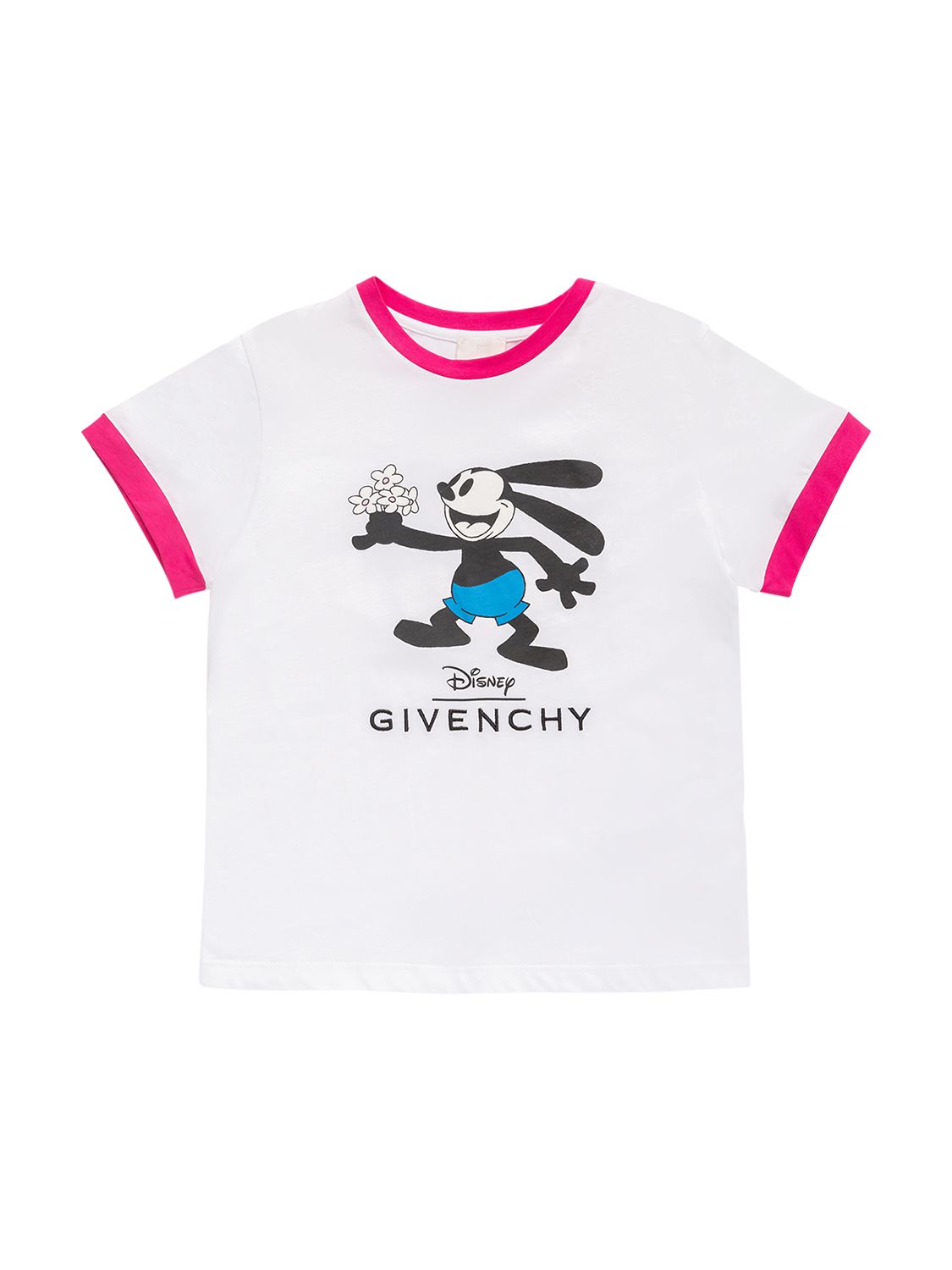 Givenchy Printed Cotton Jersey T-shirt In White