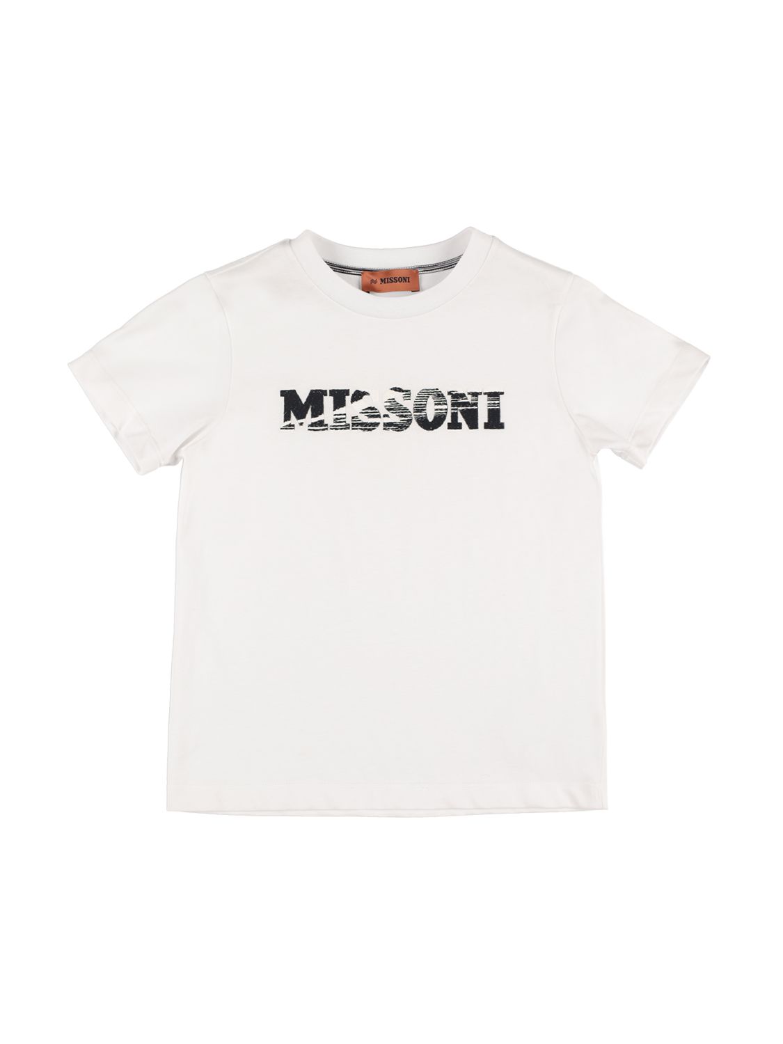 Embroidered Cotton Jersey T-shirt