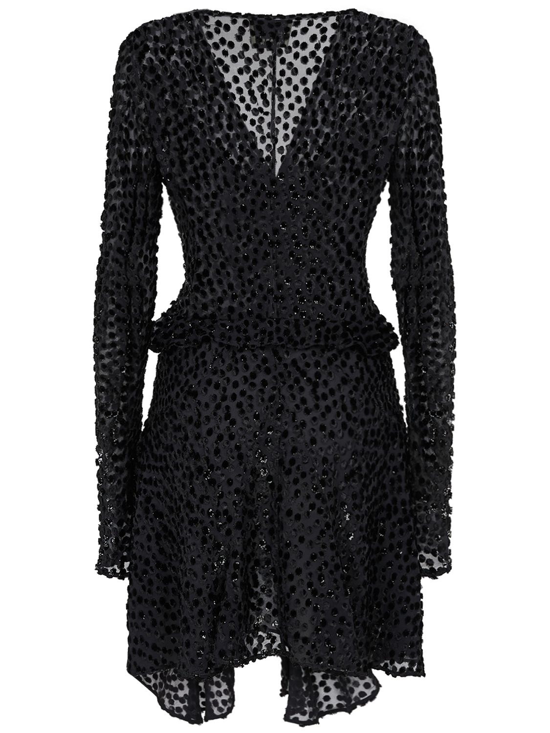 ISABEL MARANT USMARA VISCOSE & SILK BLEND MINI DRESS 