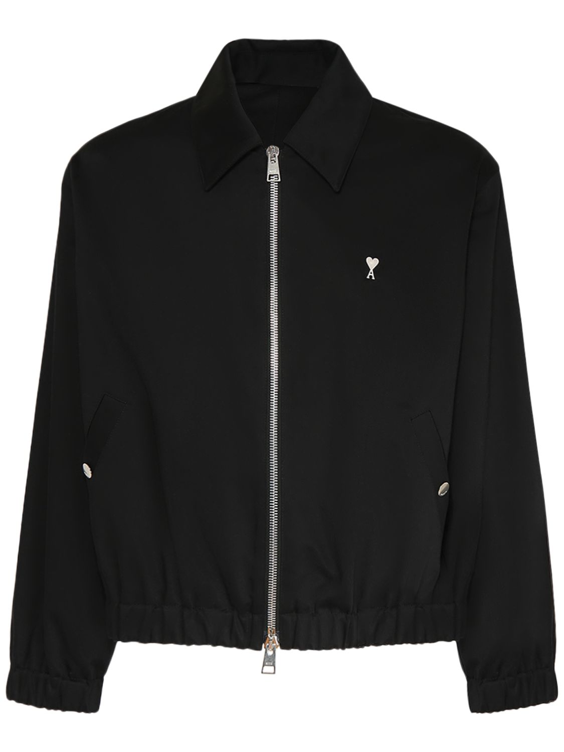 Image of Adc Cotton Satin Zipped Jacket