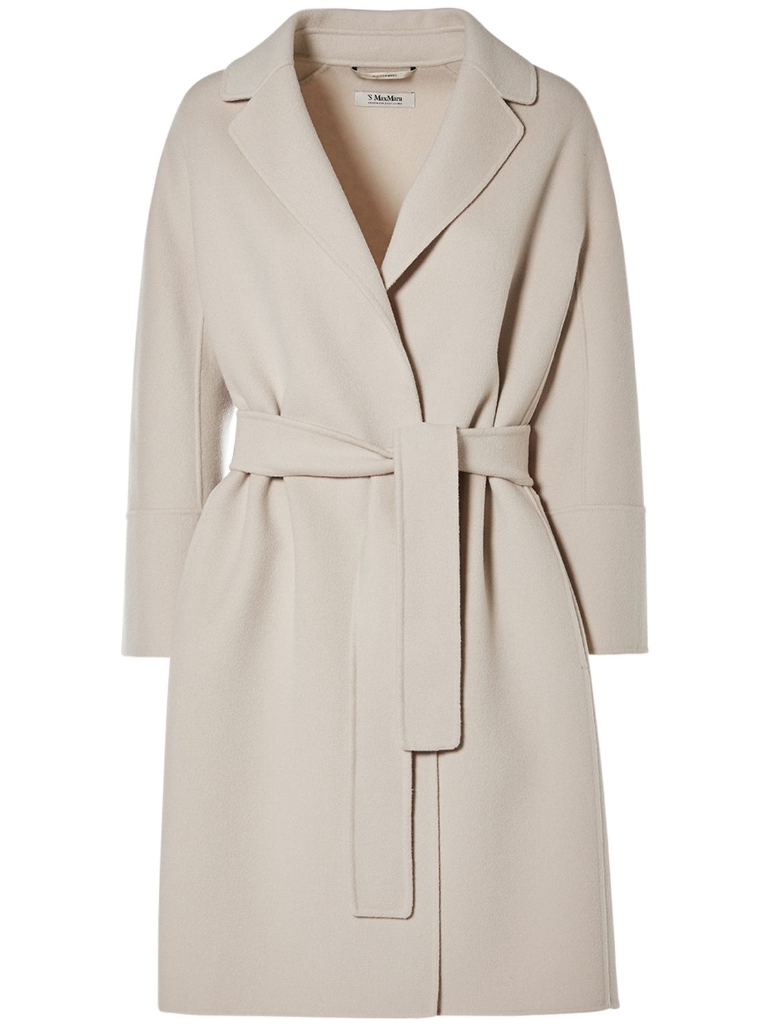 Arona Belted Wool Midi Coat