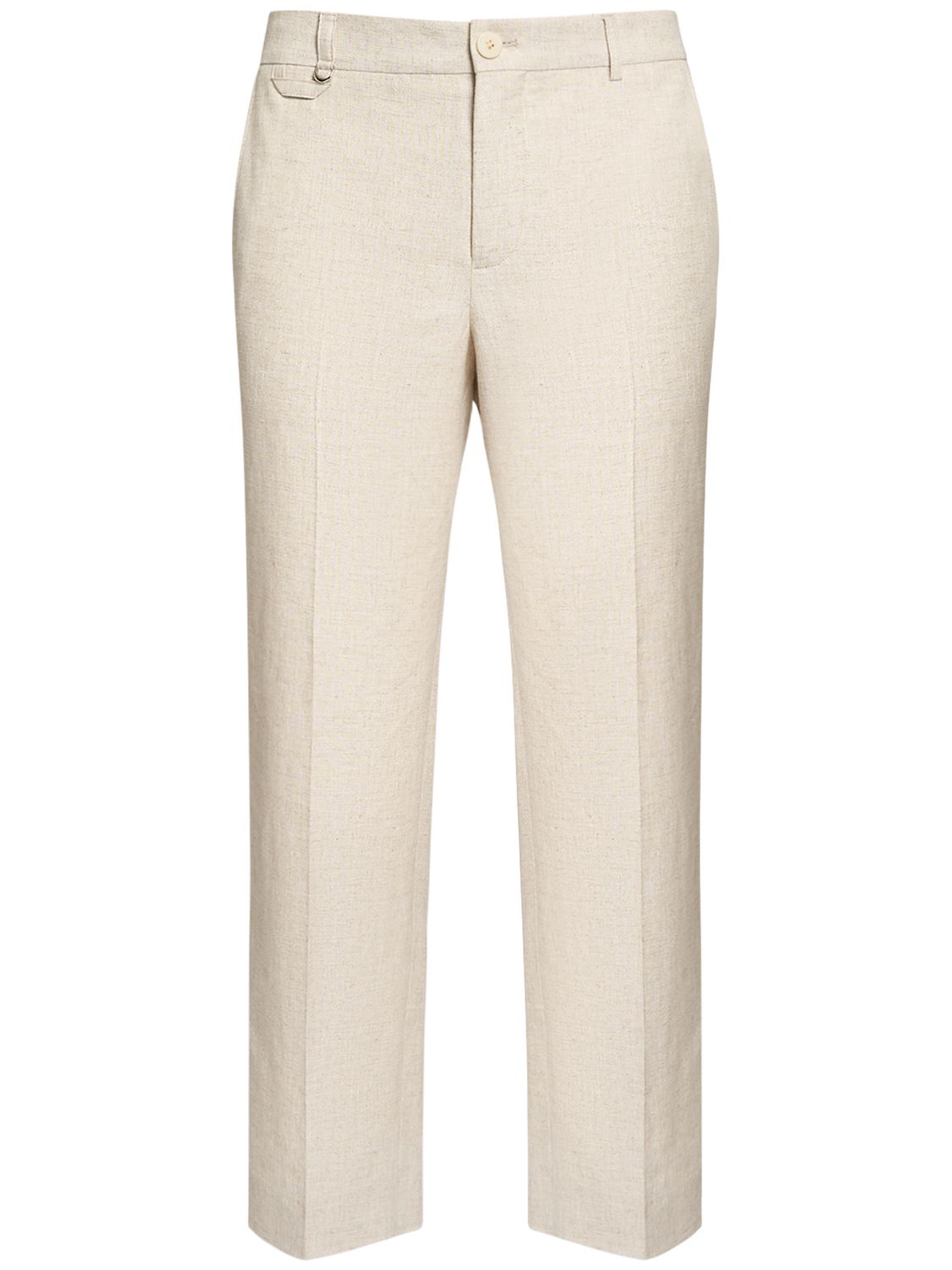 Le Pantalon Cabri Viscose & Linen Pants