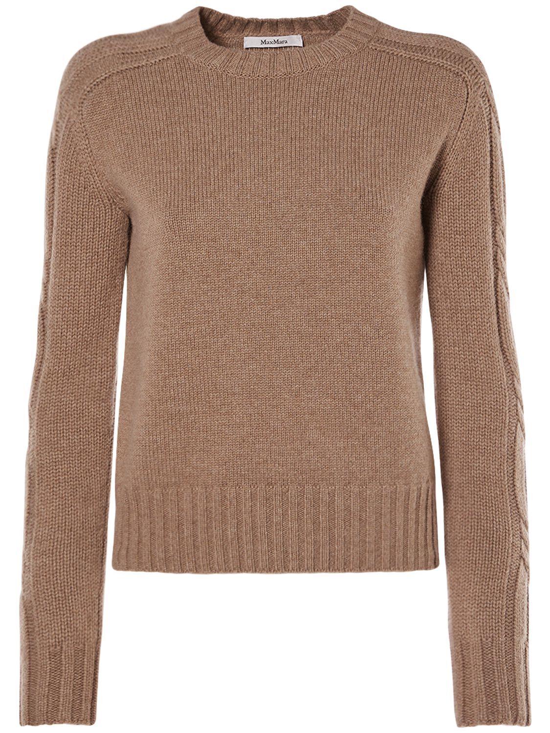 Berlina Cashmere Side Braid Sweater