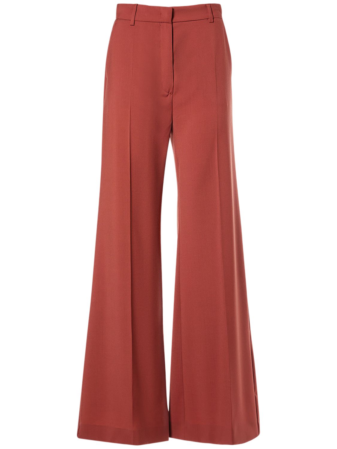 Sonale Stretch Wool Flared Pants