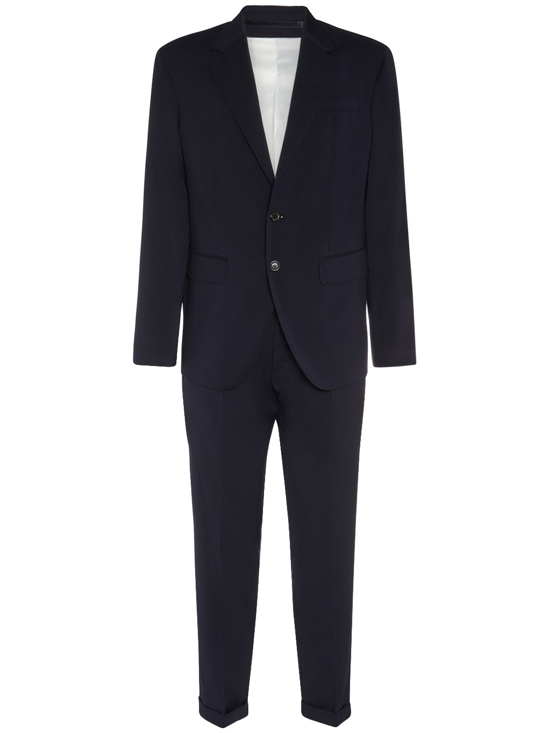 Cipro Fit Single Breasted Wool Suit