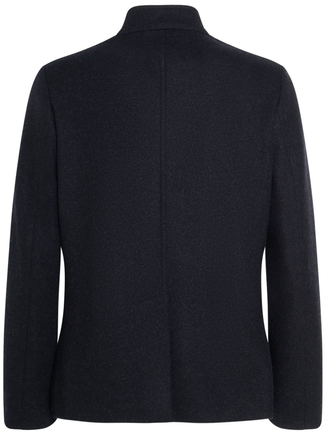 Shop Loro Piana Spagna Cashmere Blend Jacket In Navy