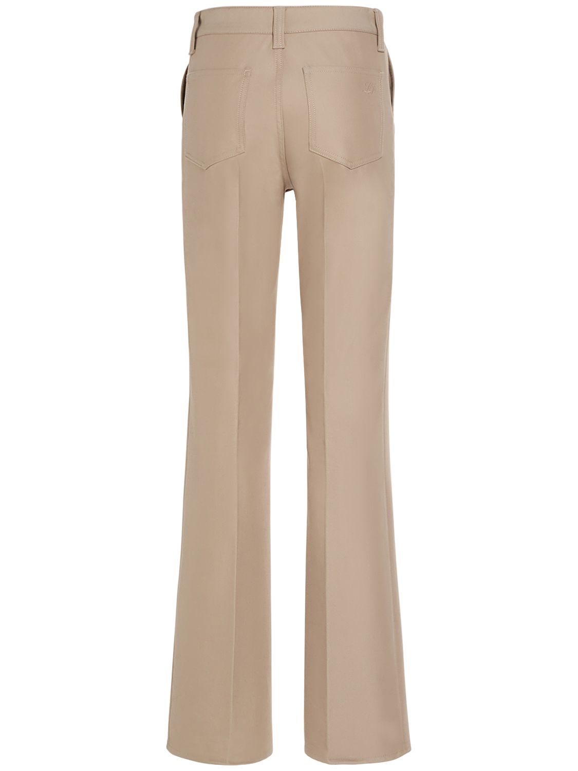 Shop Loro Piana Thayer Cotton & Silk Straight Pants In Beige