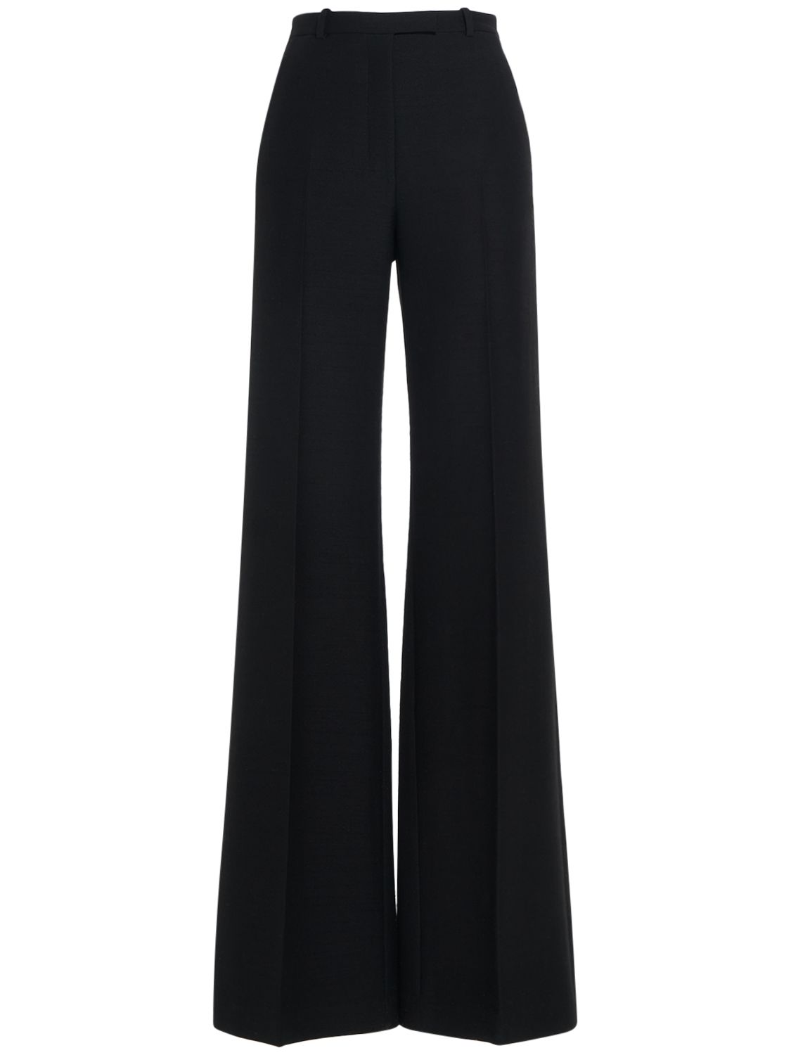 Image of Emmit High Rise Wool Flared Pants