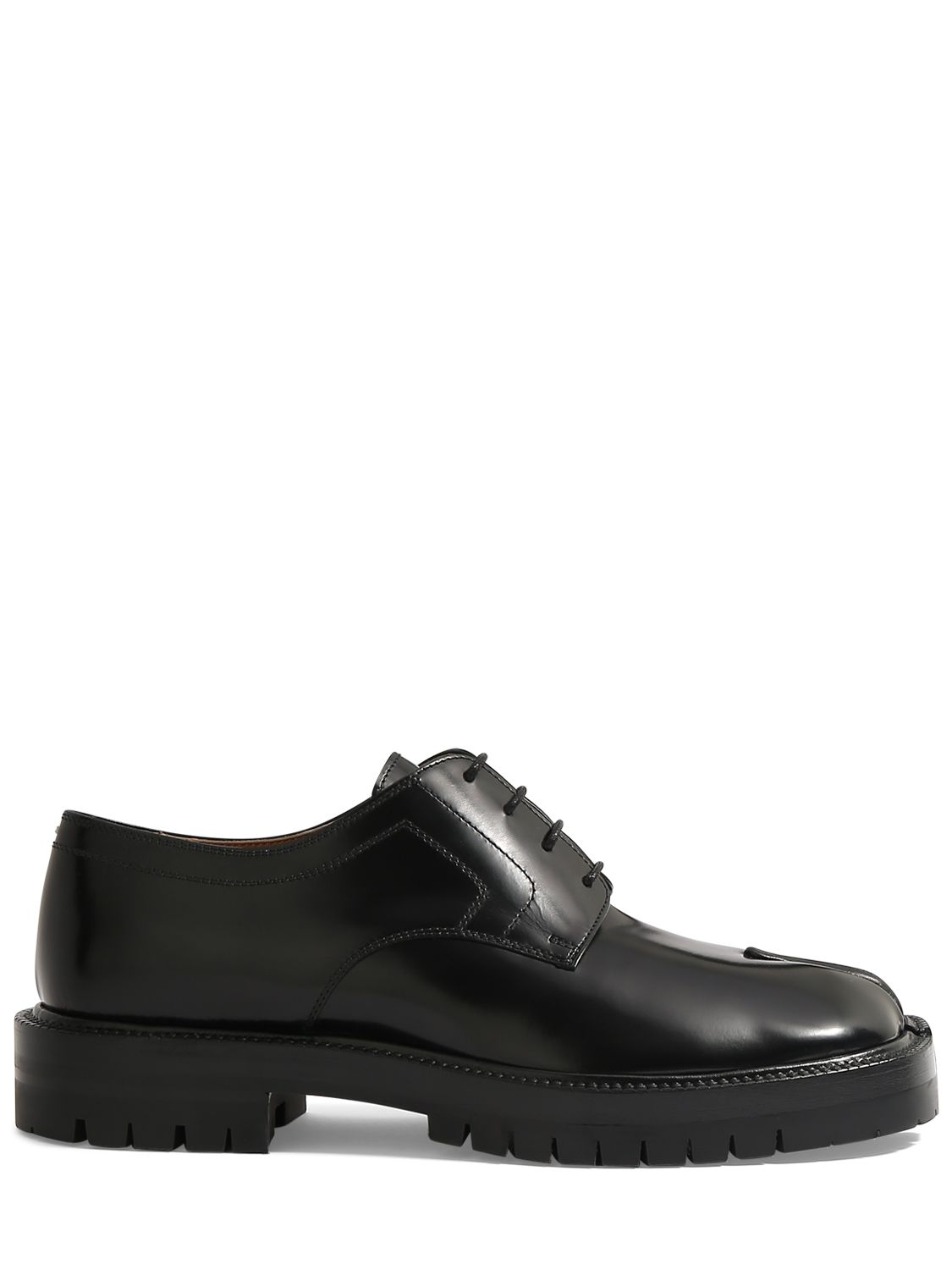 County Leather Lace-up Tabi Shoes