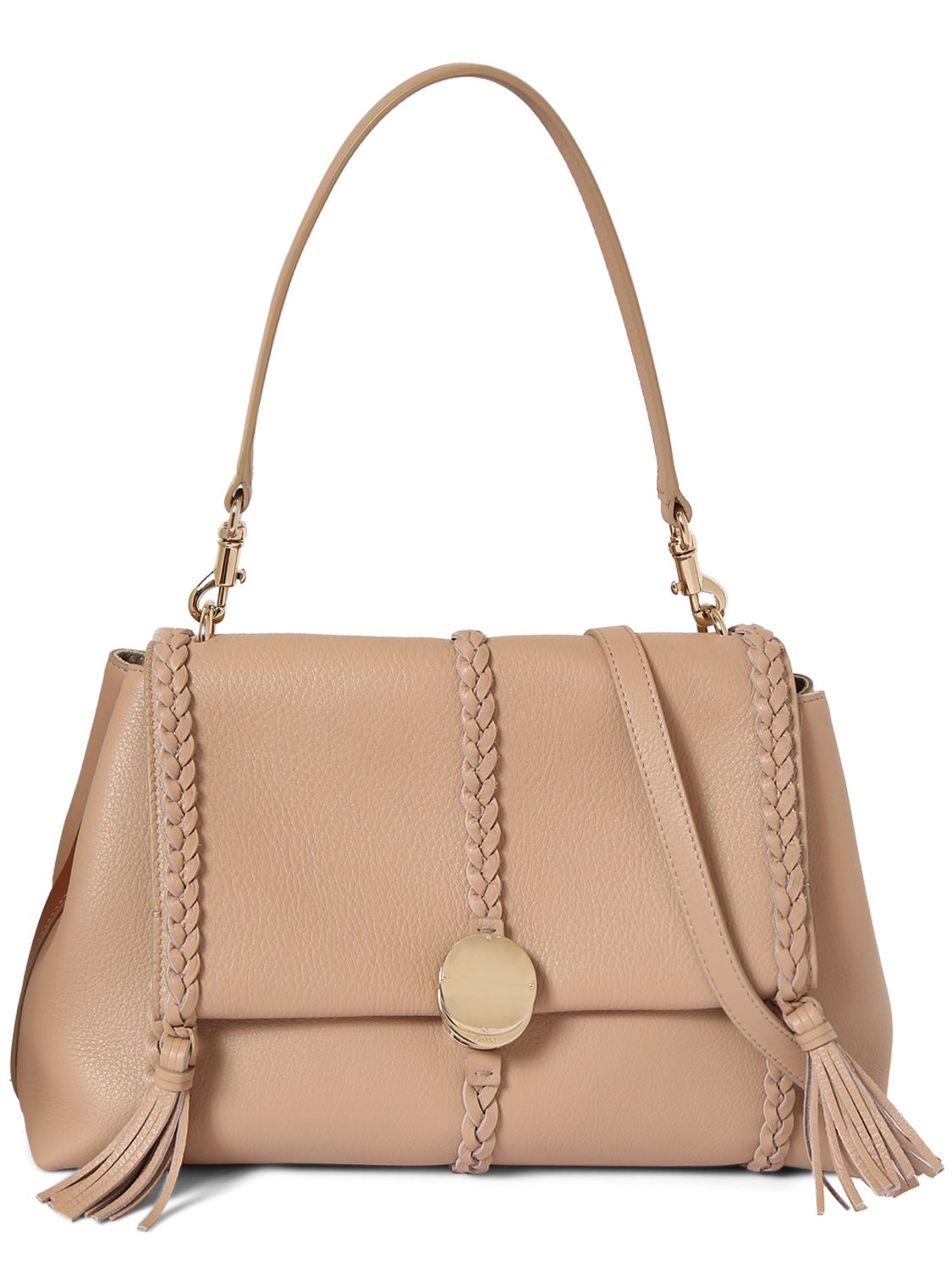 CHLOÉ Medium Penelope Leather Shoulder Bag