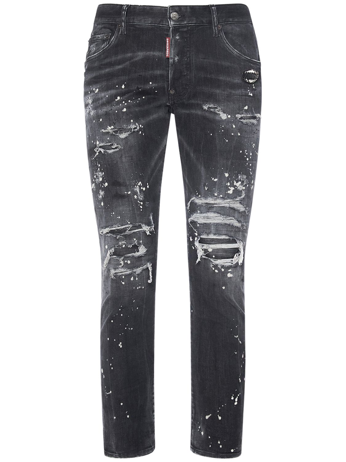 Image of Skater Painted Denim Jeans