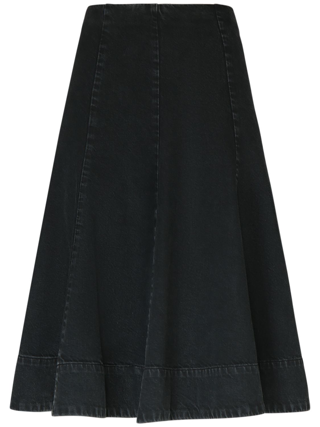 Lennox Cotton Midi Skirt