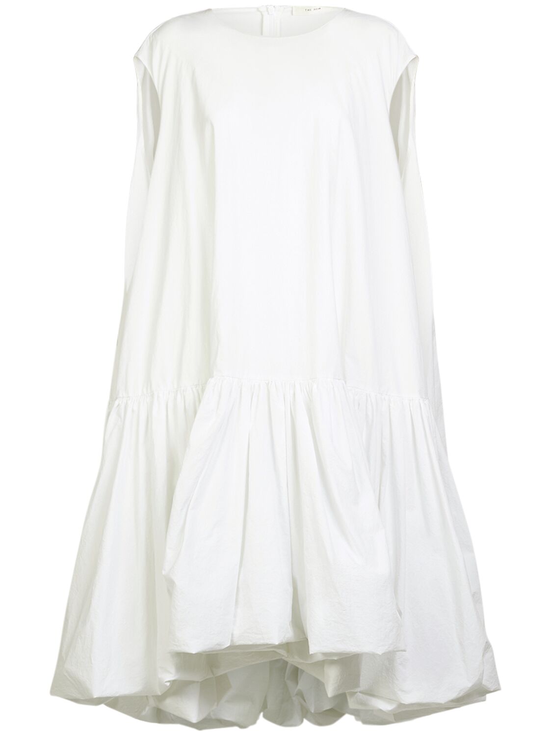 Robe Mi-longue En Popeline À Volants Tadao - THE ROW - Modalova