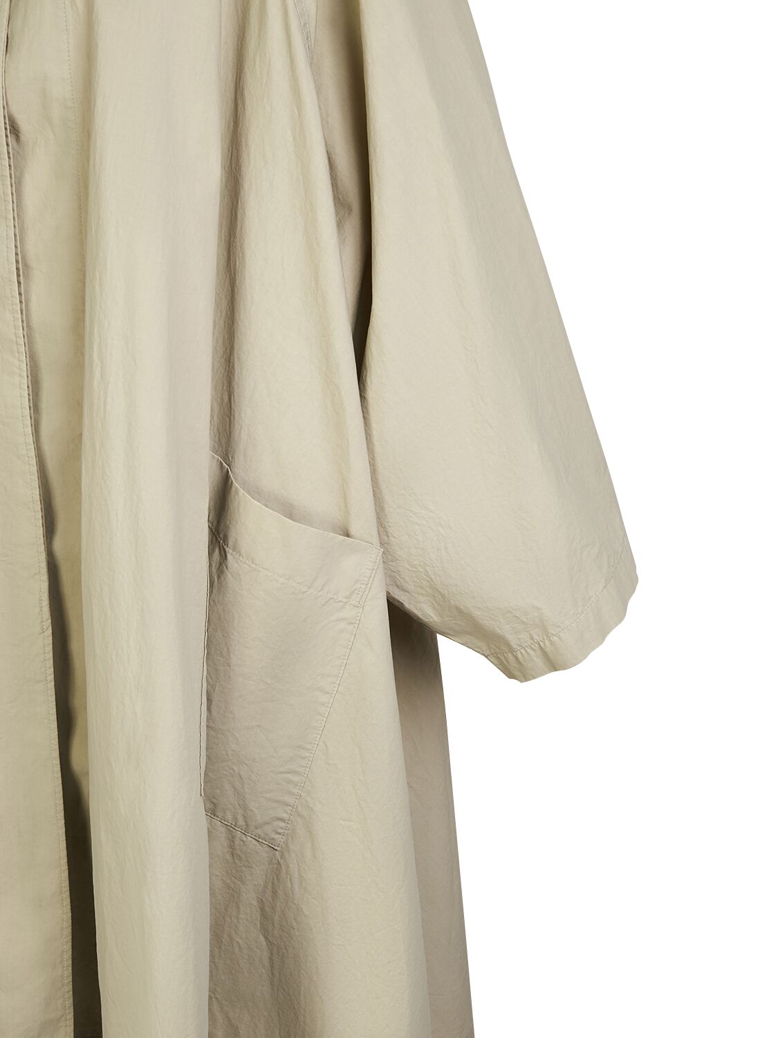 Shop The Row Leinster Cotton Trench Coat In Light Beige