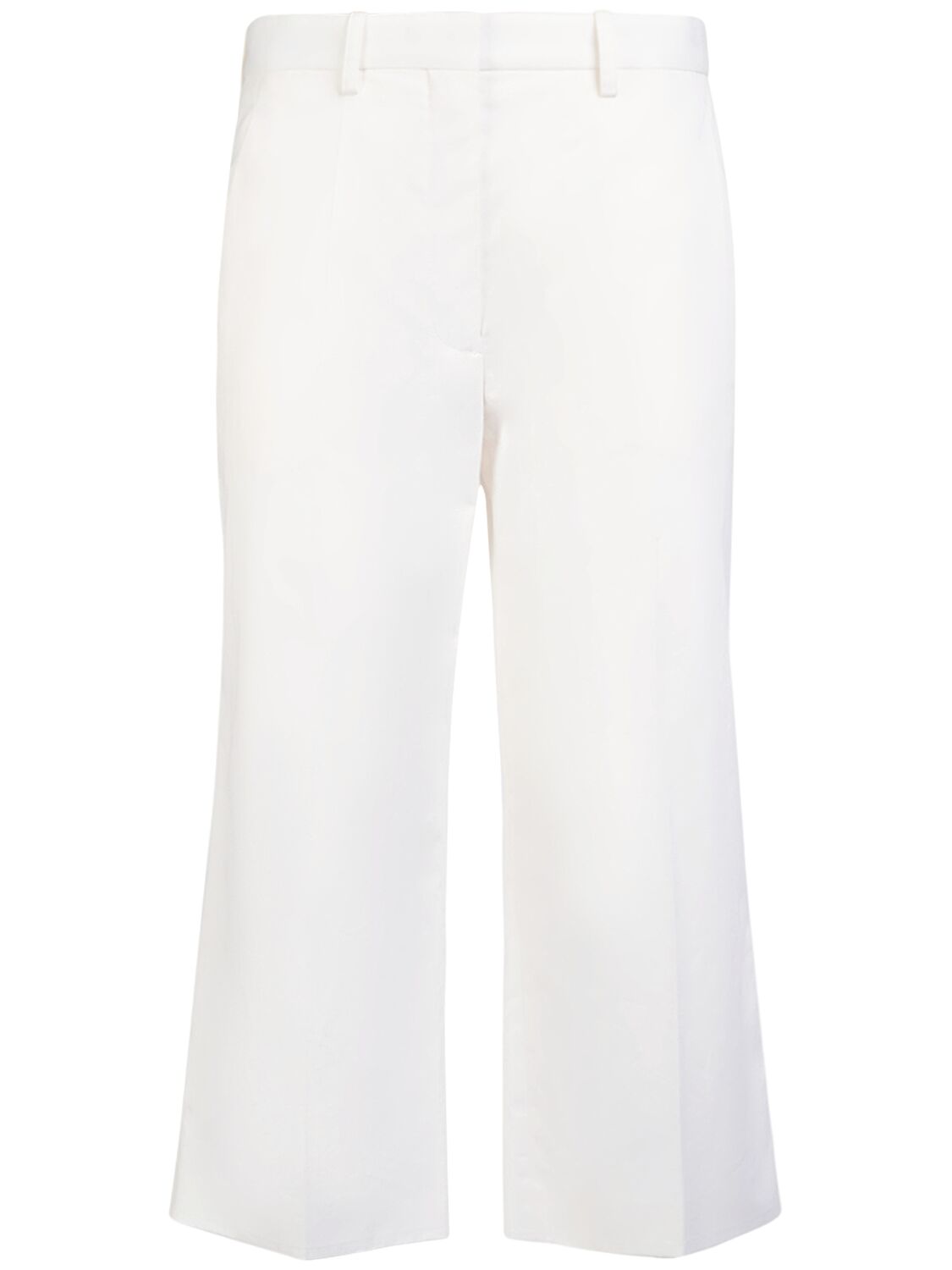 Pantalon Court En Drill De Coton Mélangé Gandine - THE ROW - Modalova