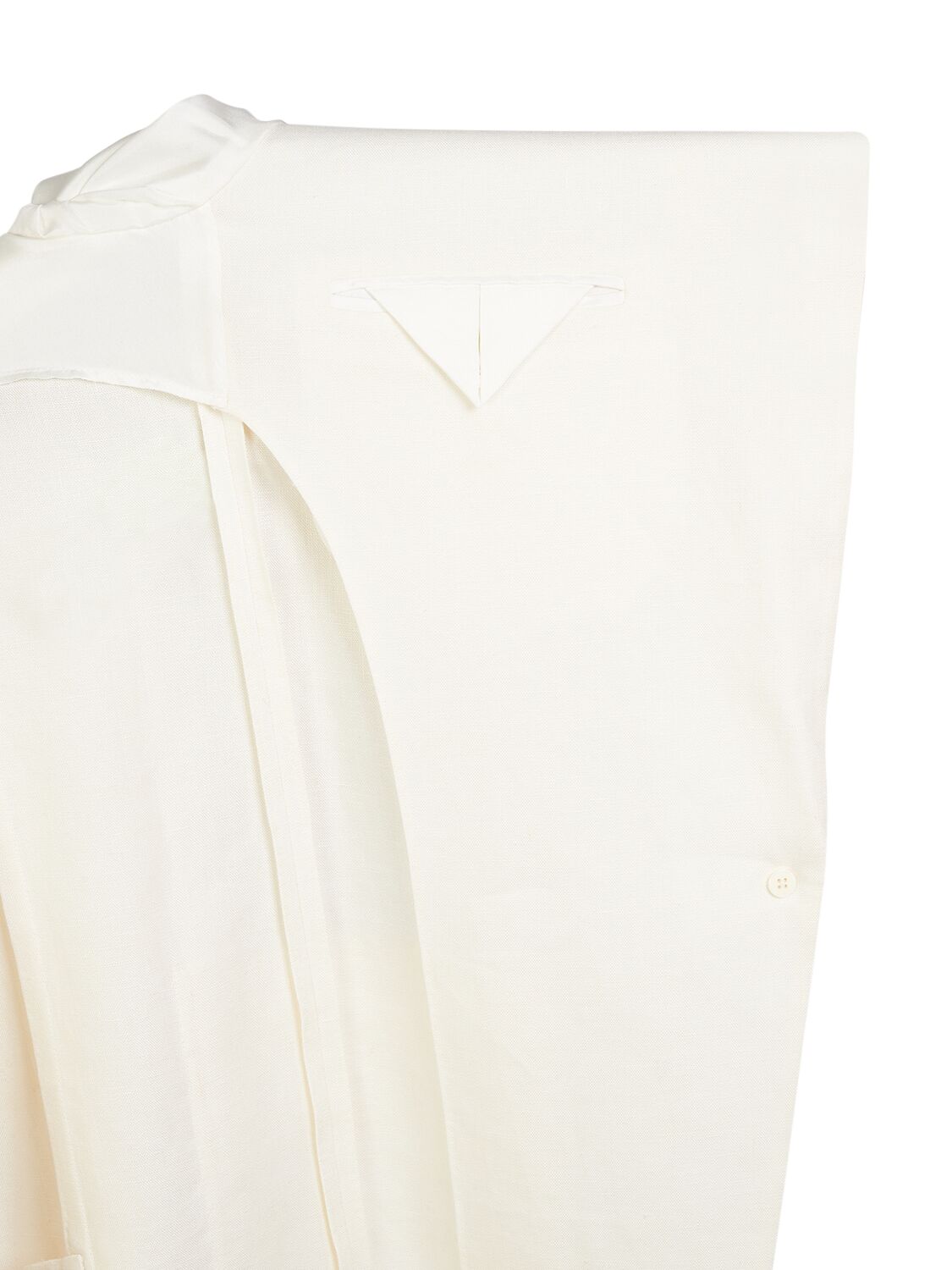 Shop The Row Enza Linen Jacket In Ivory