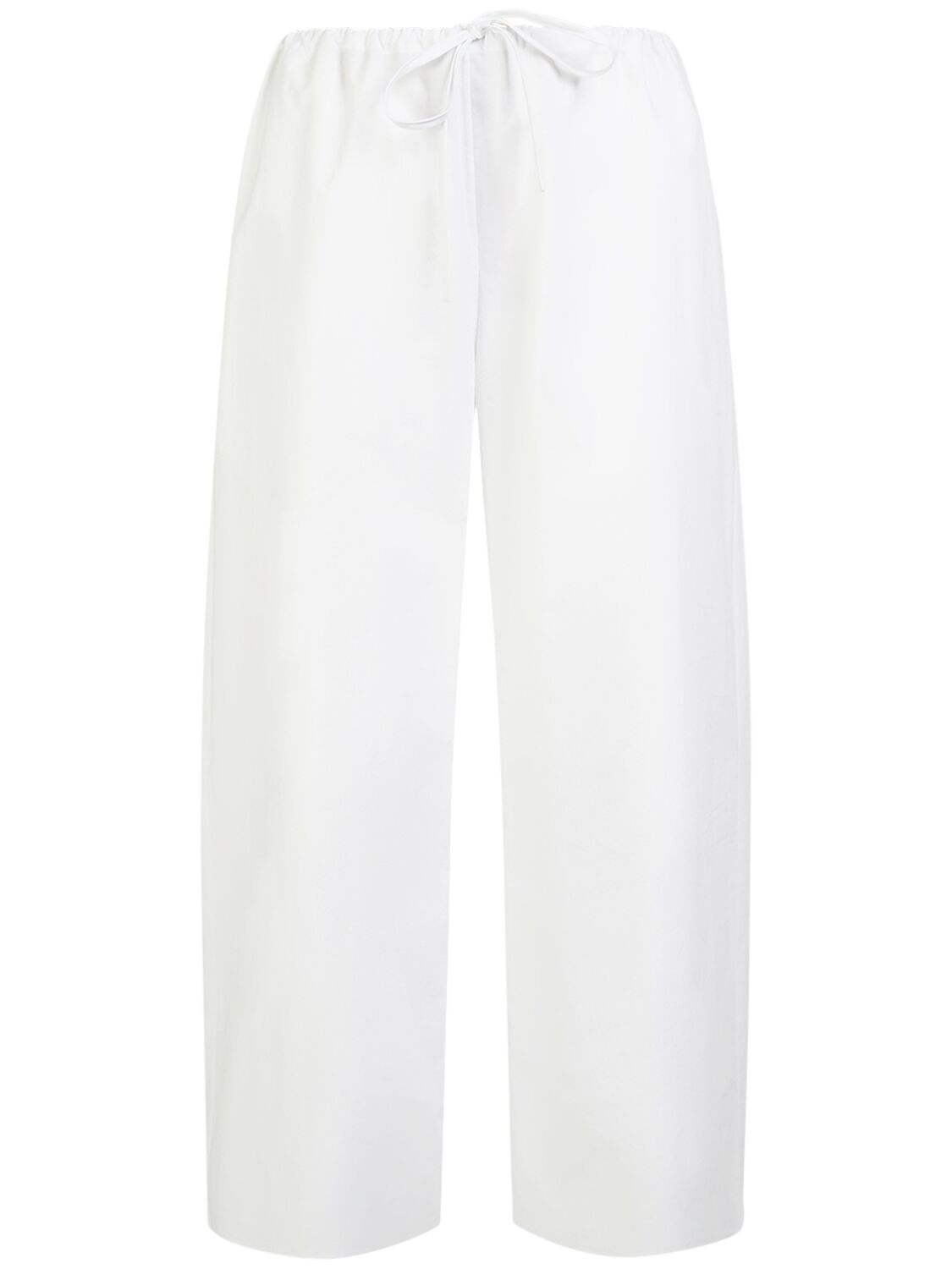 Pantalon Droit En Popeline Jugi - THE ROW - Modalova