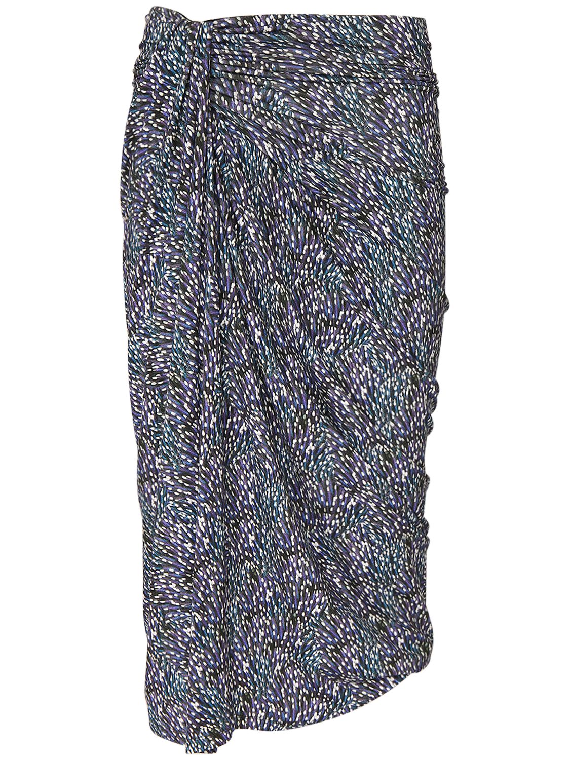 Jeldia Printed Viscose Blend Midi Skirt