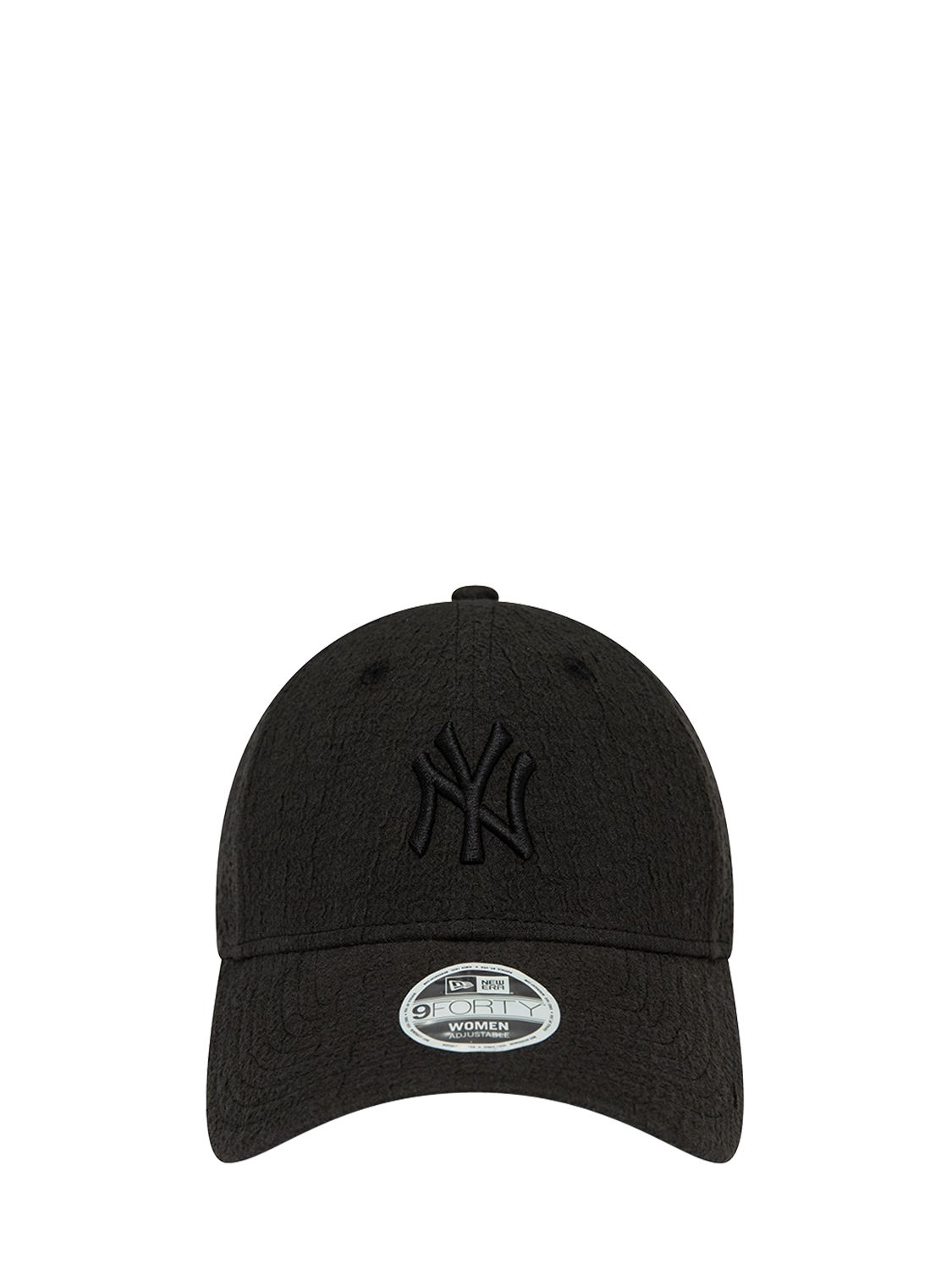 New Era Ny Yankees Bubble Stitch 9forty Hat In Black