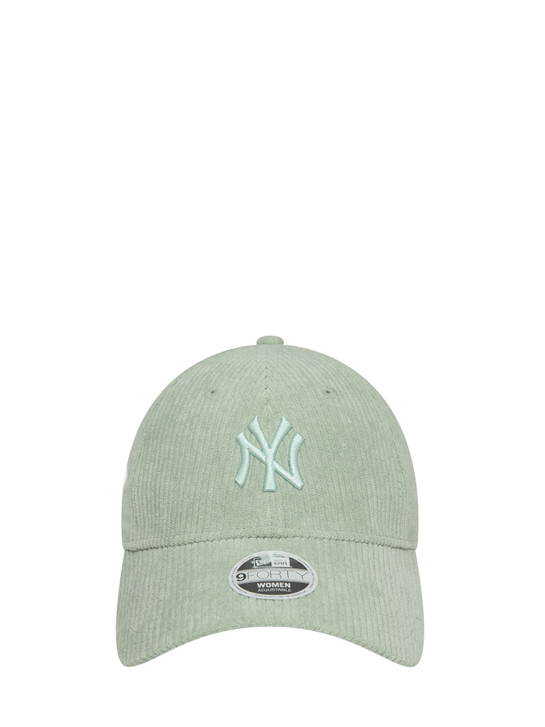 New Era Ny Yankees Female Summer Cord 9forty Hat In Green