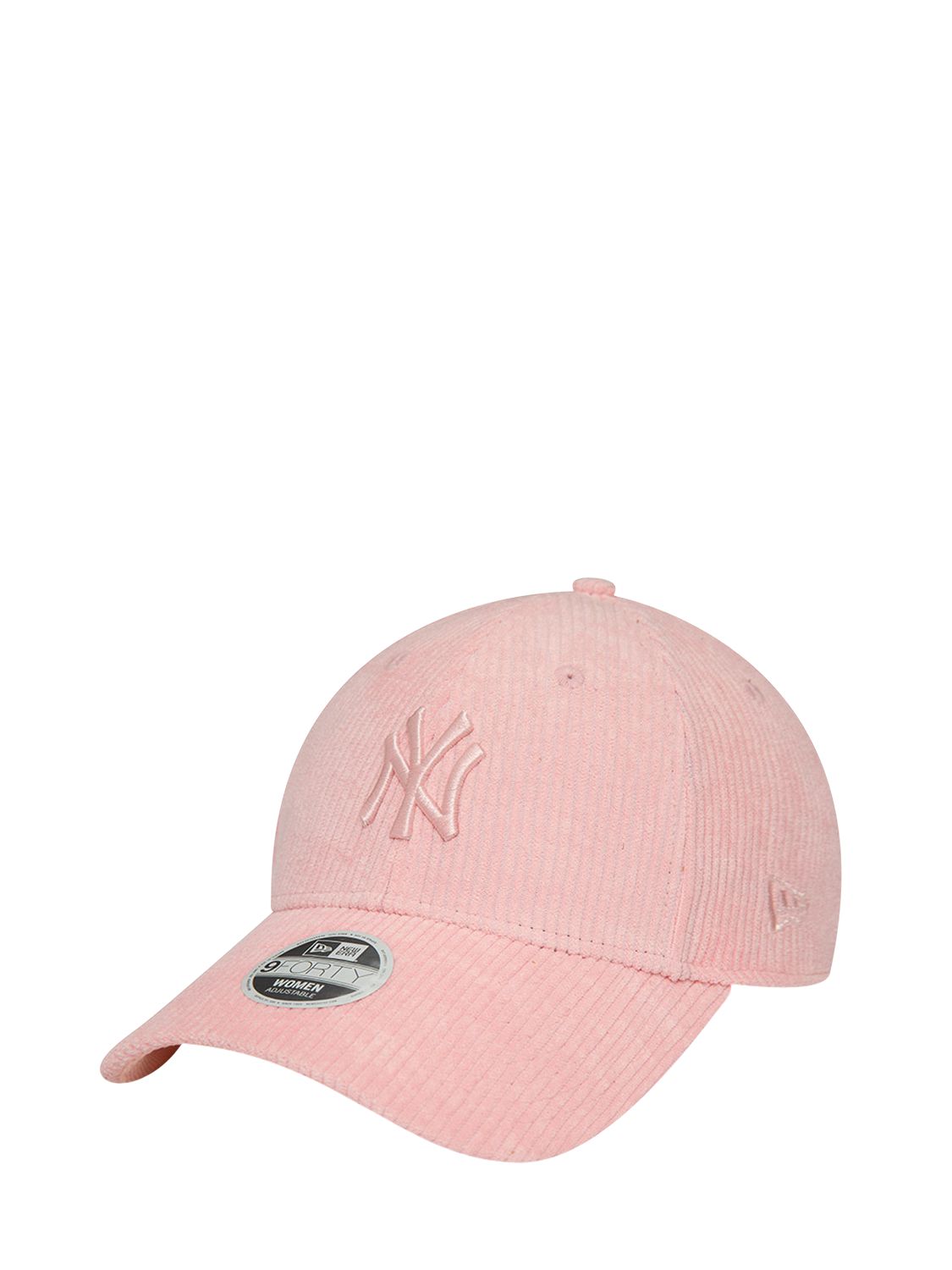 Shop New Era Ny Yankees Female Summer Cord 9forty Hat In Pink