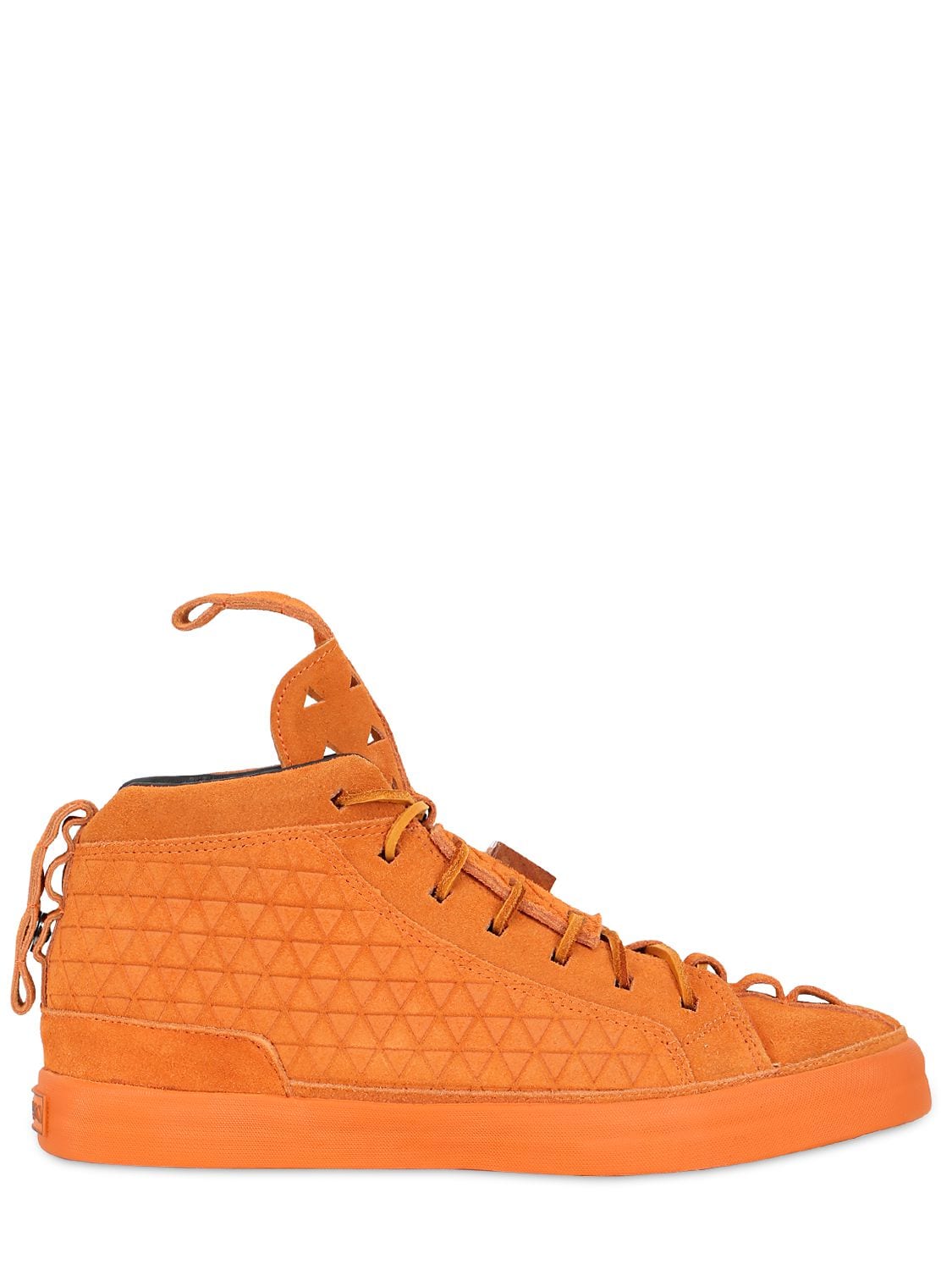 K1x X Patrick Mohr 1kx Mk4 Orange Suede Sneakers