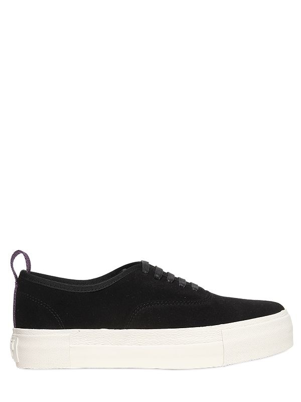 MOTHER SUEDE PLATFORM SNEAKERS