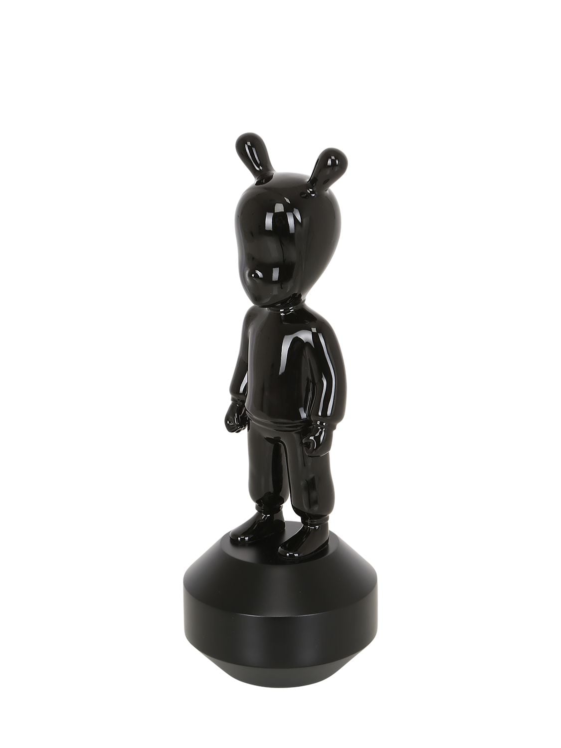 Shop Lladrò The Guest Small Figurine In Black