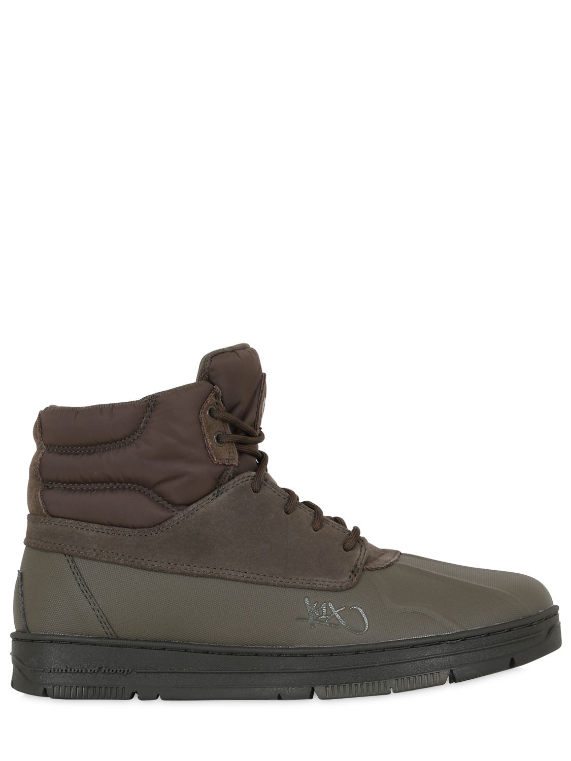 K1x Nylon Boots In Military Green