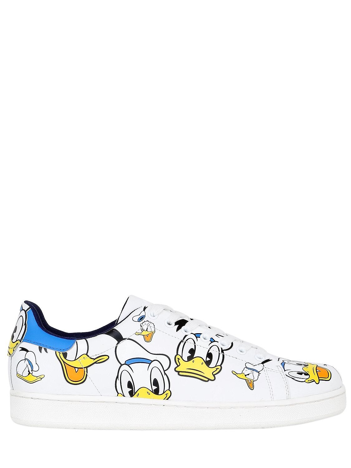 DONALD DUCK PRINTED LEATHER SNEAKER