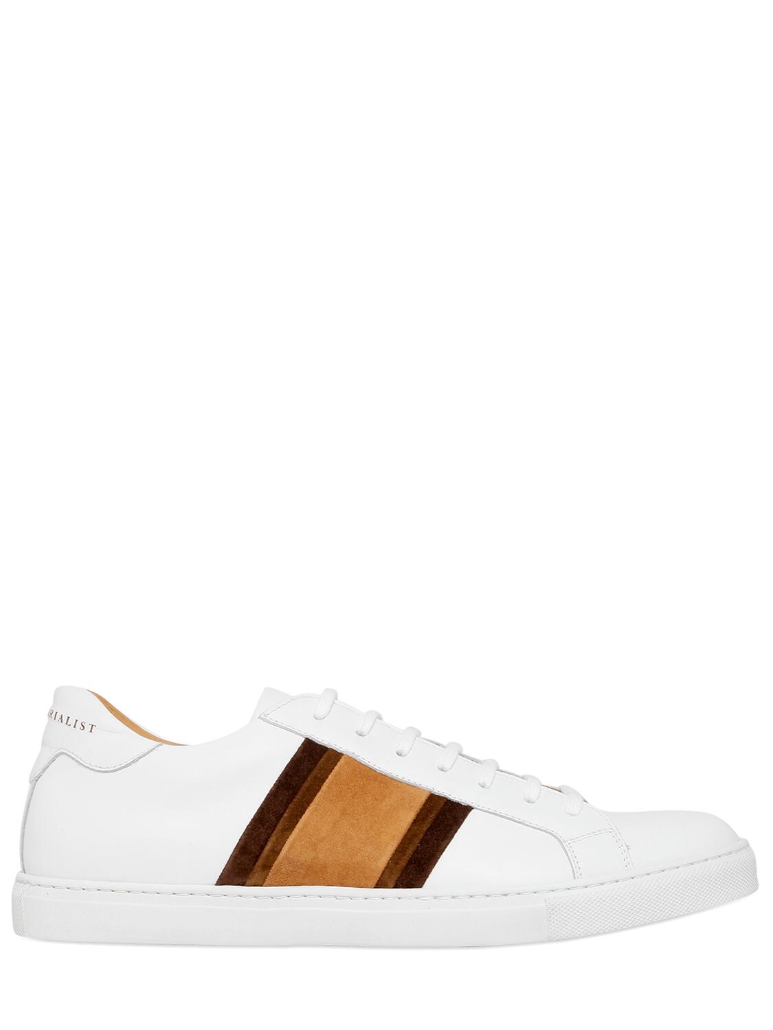THE SARTORIALIST X SUTOR MANTELLASSI SARTORIALIST LEATHER & SUEDE SNEAKERS,65IW2W001-V0hJVEUvVE9CQUNDTy0y0