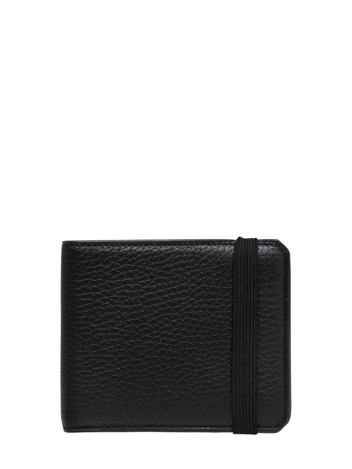 Aizea Soft Leather Classic Wallet In Black