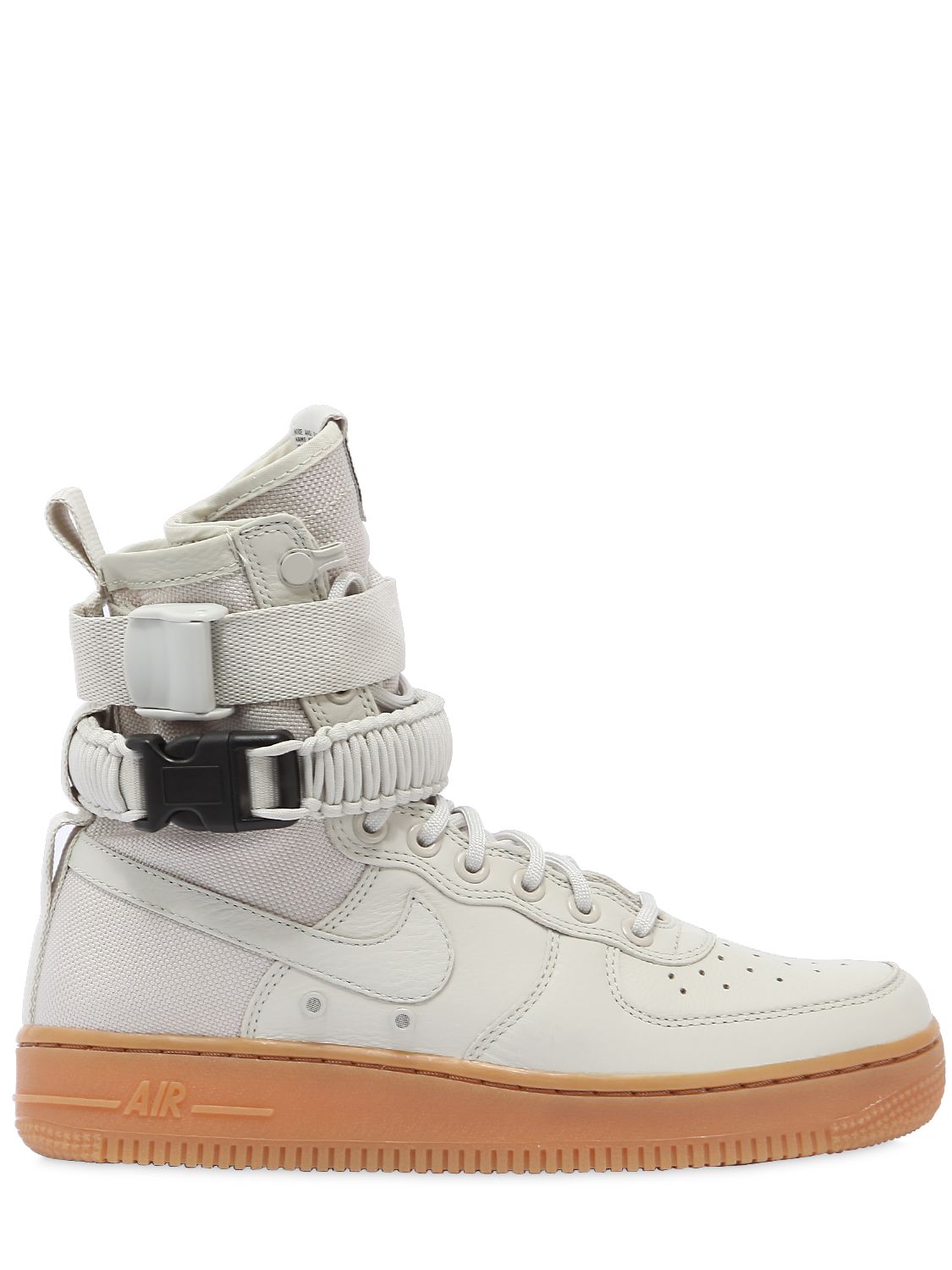 Nike Sf Air Force 1 High Top Sneakers In Light Bone | ModeSens