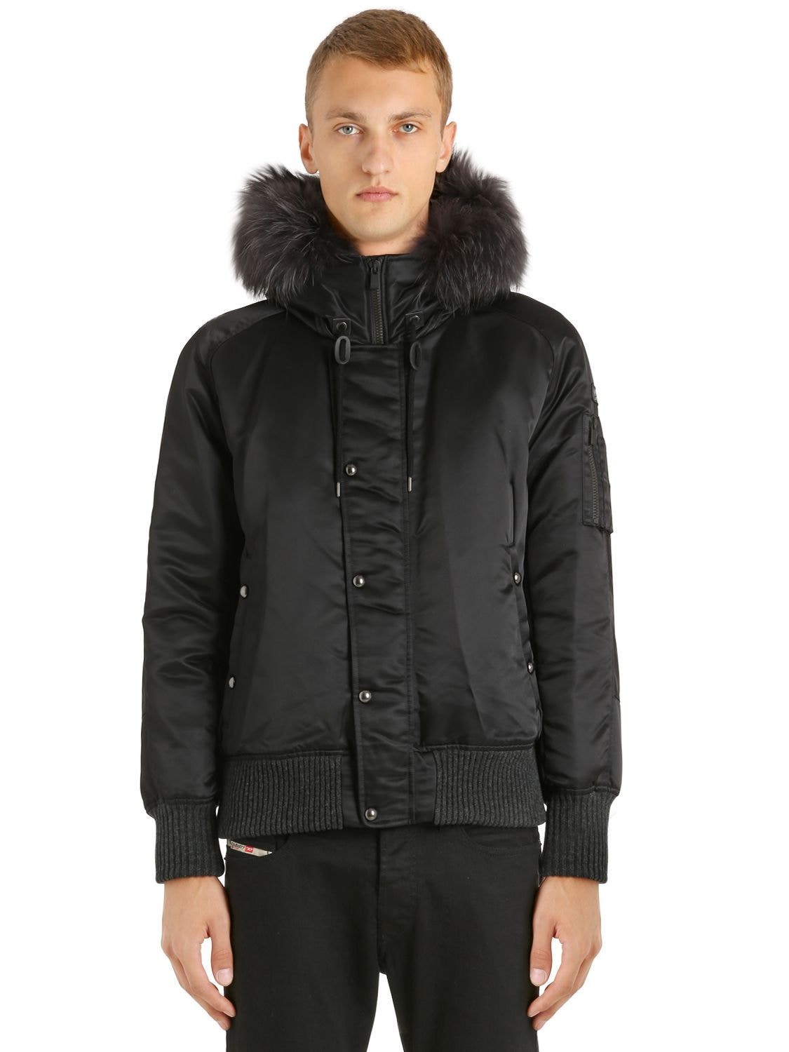 PERUGIA DOWN JACKET W/ FUR TRIM