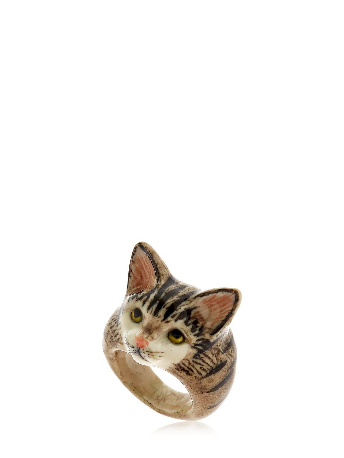 Nach Grey Tabby Cat Ring