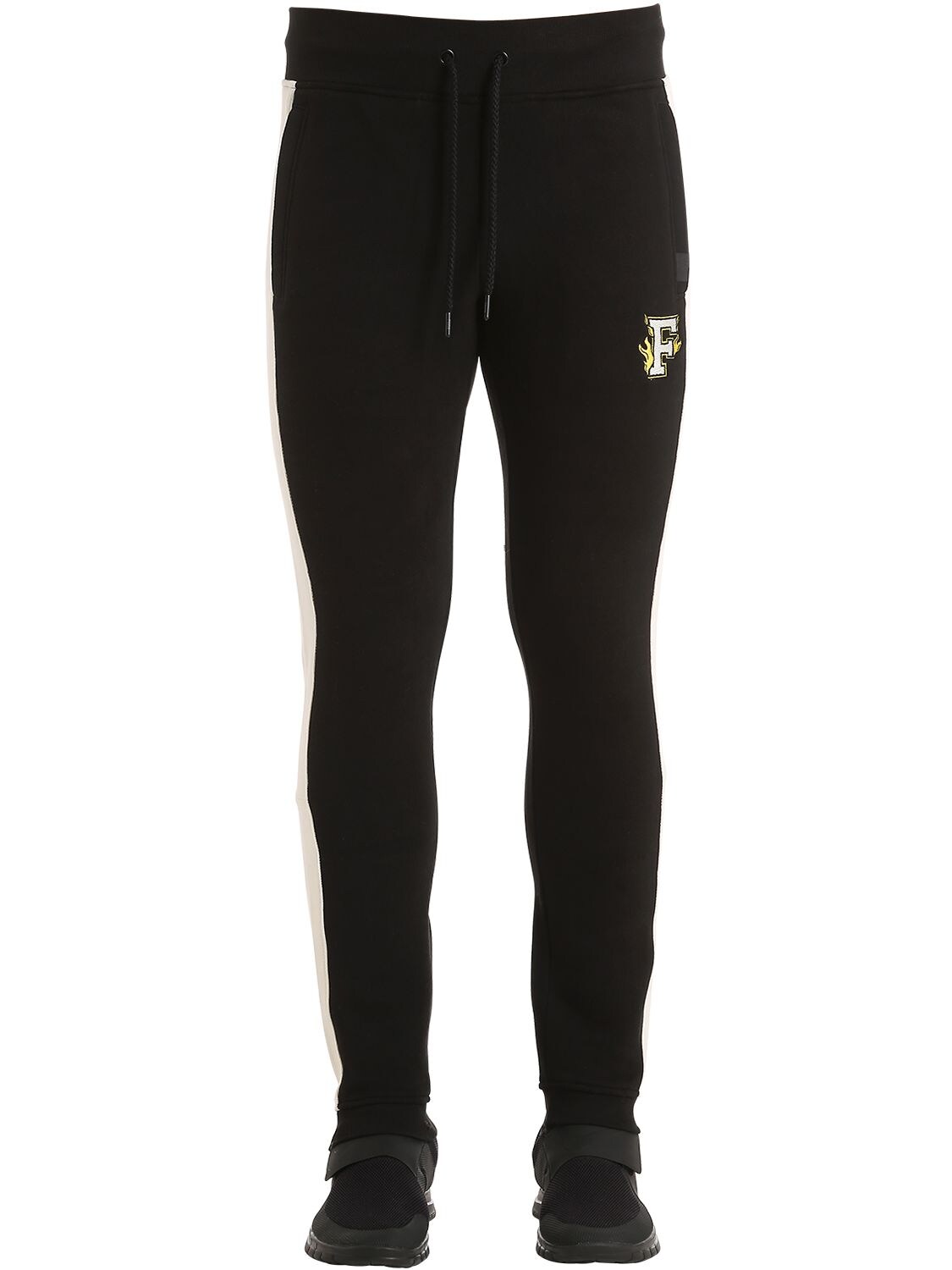 Fenty X Puma Cotton Sweatpants In Black