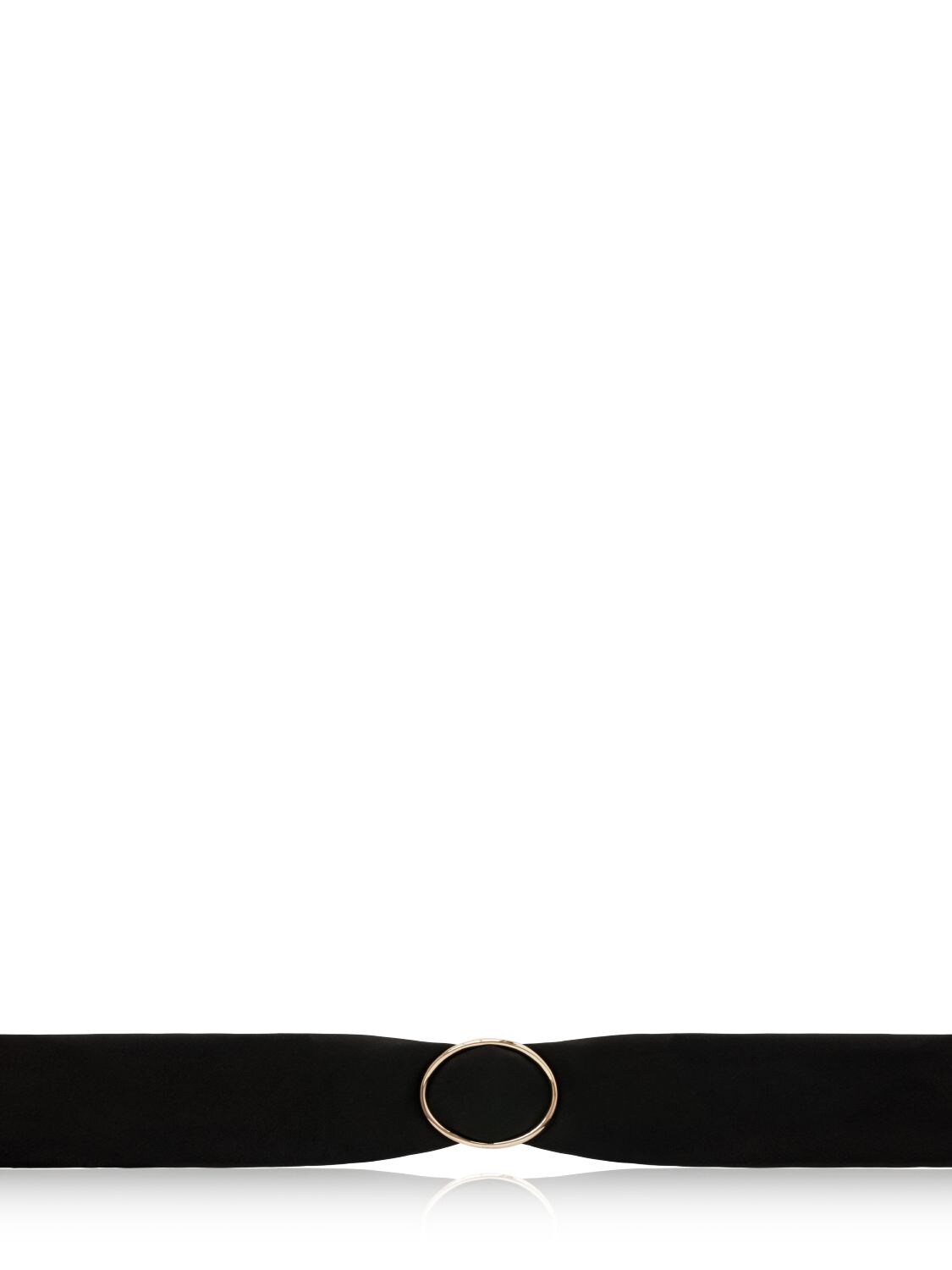 MAGDALENA FRACKOWIAK JEWELRY BUCKLE CHOKER, 18KT GOLD & SILK 66ILN0008-QkxBQ0s1