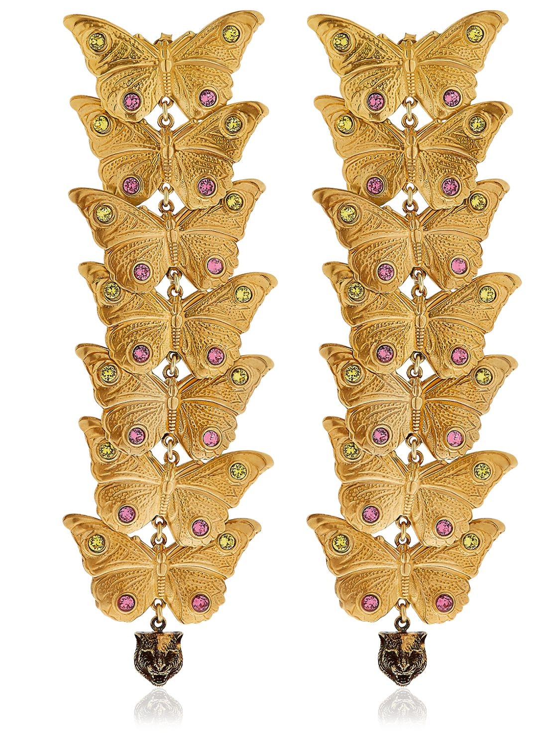 gucci earrings butterfly