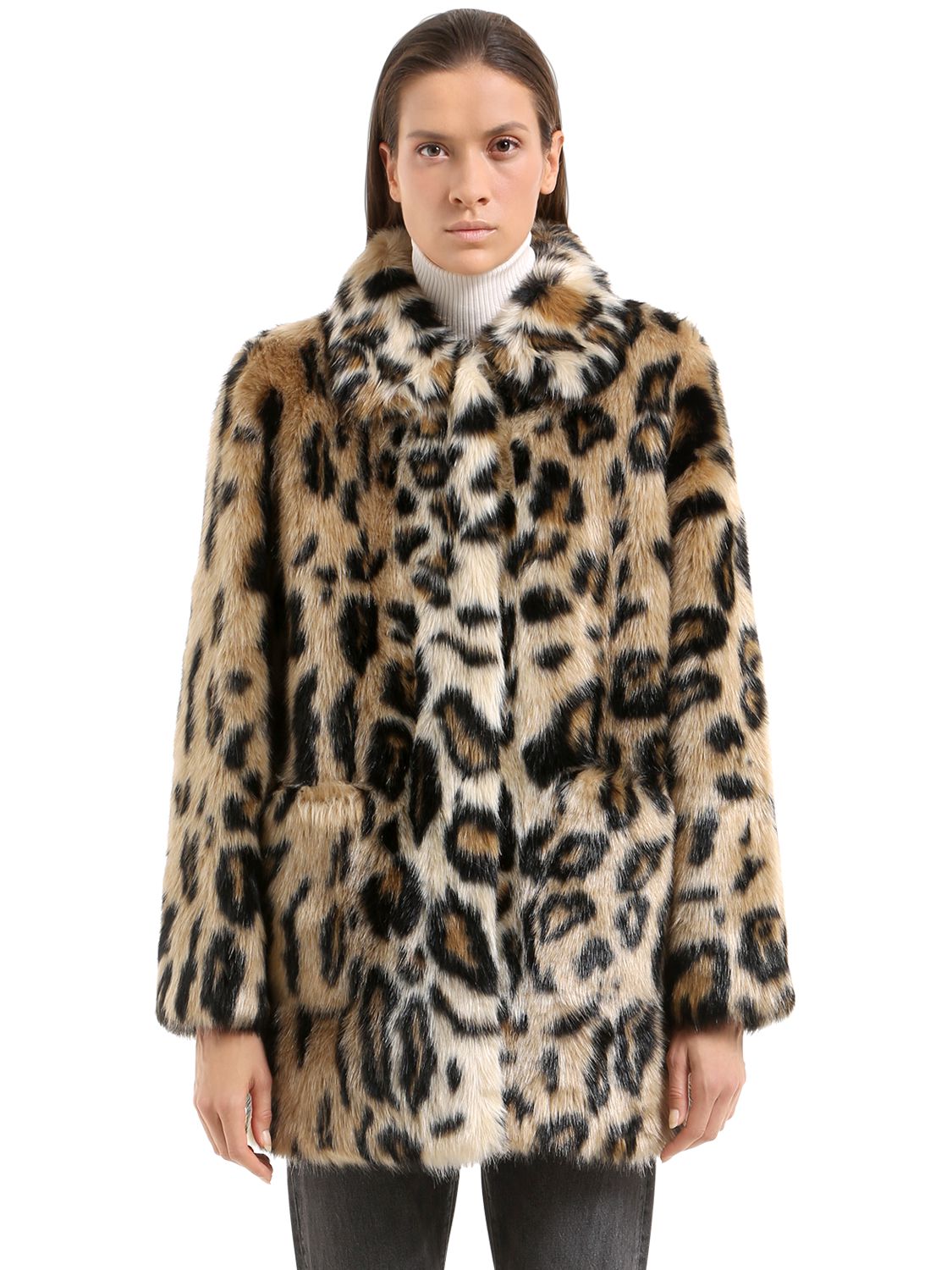 studio leopard print jacket