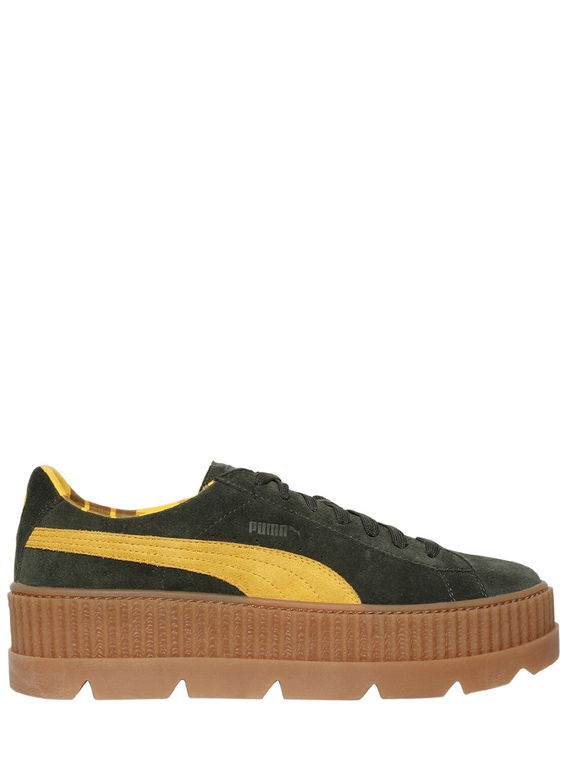 FENTY X PUMA 40MM CLEATED CREEPER SUEDE SNEAKERS,66IVXS009-MDE1